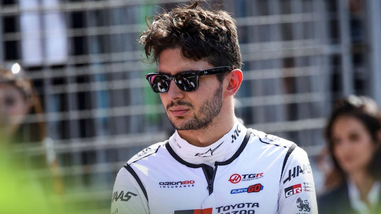 Haas driver Esteban Ocon before the Azerbaijan GP.
