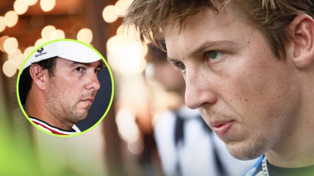 ‘So dangerous’ – Heated Liam Lawson team radio after untelevised Sergio Perez move