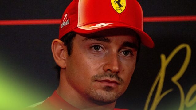 Ferrari driver Charles Leclerc pictured at the 2026 Azerbaijan Grand Prix