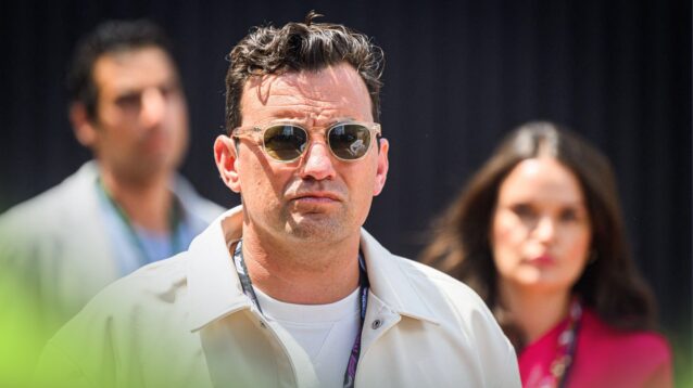 Will Buxton in the F1 paddock
