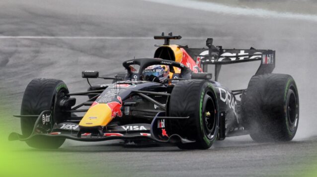 Max Verstappen in action for Red Bull at the 2026 Bahrain Grand Prix in Malaysia