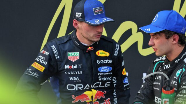 Verstappen made his feelings known about the pre-race madness