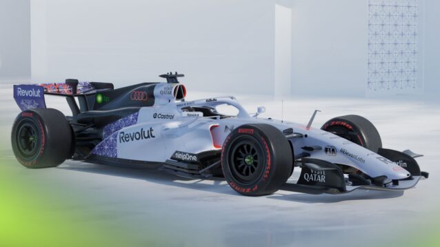 Audi's special look for the Singapore Grand Prix.