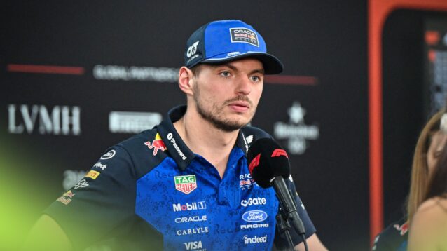Verstappen was outspoken on the topic of cool vests