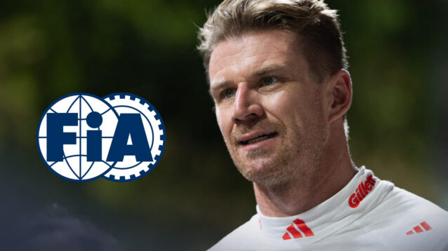 Nico Hulkenberg FIA logo