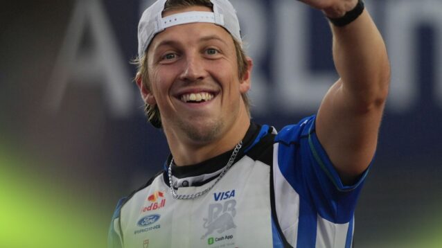 Racing Bulls driver Liam Lawson pictured at the 2026 Singapore Grand Prix