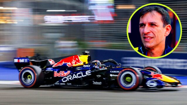 Red Bull's RB22.
