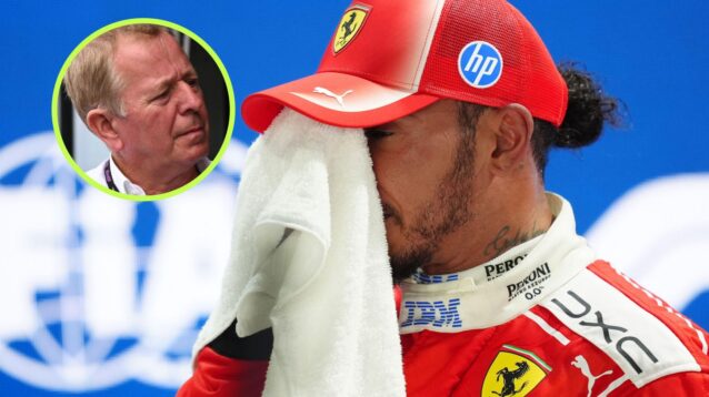 Lewis Hamilton decision challenged by Brundle after Singapore GP