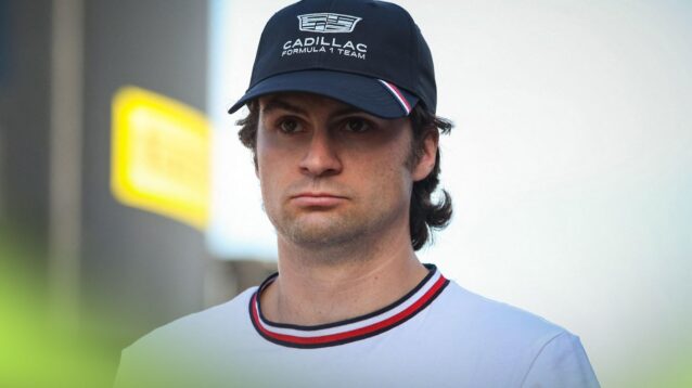 Cadillac F1 reserve Colton Herta pictured at the 2026 Hungarian Grand Prix