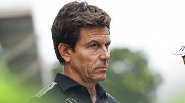 Toto Wolff in the F1 paddock