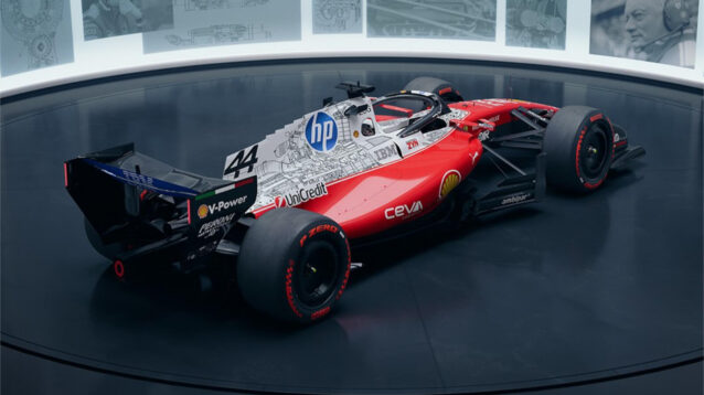 Ferrari United States GP livery