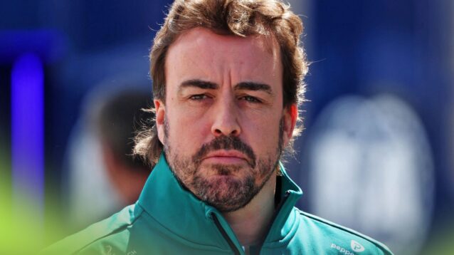 Aston Martin driver Fernando Alonso pictured at the 2026 United States Grand Prix