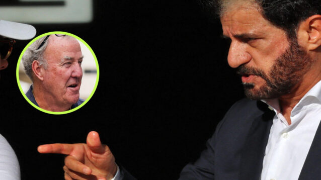 FIA president and Jeremy Clarkson
