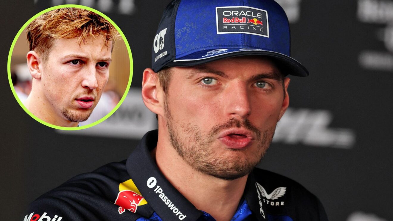 Verstappen: Lawson 'not smart' to pick a fight while fighting for his seat